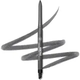 Revlon ColorStay Eyeliner Pencil, Nicht Übertragender und Wasserfester Eyeliner-Stift, Grau, Integrierter Anspitzer und Schwamm, 204 Charcoal,