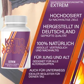 Saint Nutrition Keto Burn Extrem Fettbinder Kapseln Cranberry 28 g