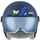 Uvex Rocket jr Visor blue puzzle matt 51-55