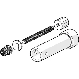 Hansa Verlängerungssatz 80 mm Absperrhahn