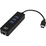 Act USB-Hub AC6310 3 USB,1 RJ45