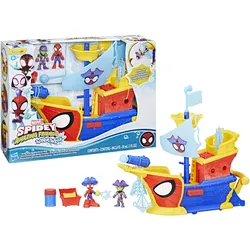 Hasbro - Marvel Water-Webs Ahoi Piratenschiff mit Seifenblasen
