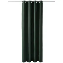 Esprit Ösenschal Harp 140 x 250 cm Polyester Grün Dunkelgrün