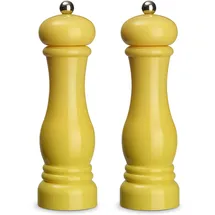 Echtwerk Gewürzmühlen Set 21 cm Gelb unbefüllt