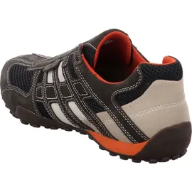 GEOX Snake U4207L dark grey/off white 39