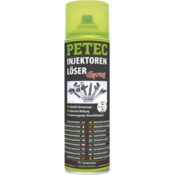 PETEC Injektor- und Einspritzdüsenlöser (500 ml) Rostlöser Transparent  70160