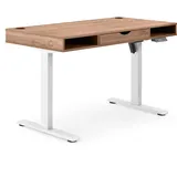 HJH Office Schreibtisch Worktime Style Eiche / Beige