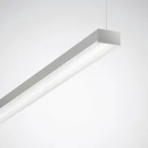 Trilux SFlow H2-L 1-flg. 8 cm rechteckig silber