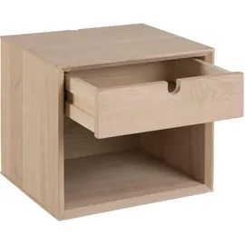 VCM Nachtschrank Cent 37 x 32 x 33 cm Weiß
