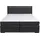 Collection AB Boxspringbett 30 Jahre Jubiläums-Modell Athena, inkl. LED-Lichtleiste, versch. Härtegrade auswählbar, grau
