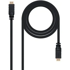 NANOCABLE HDMI-Kabel 10.15.1815 Stecker/Stecker 15 m Schwarz