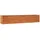 vidaXL Hochbeet Rostig 240 x 40 x 45 cm Cortenstahl