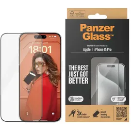 Panzer Glass Ultra-Wide Fit für iPhone 15 Pro