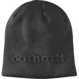 CARHARTT Embossed Mütze - Black - One Size