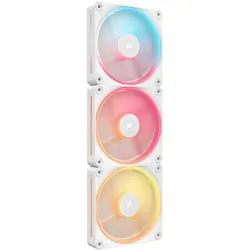 CORSAIR iCUE LINK LX120-R RGB White 3er-Pack | Gehäuselüfter