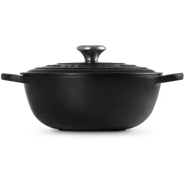 Le Creuset Signature La Marmite Bräter 26 cm schwarz