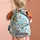 A Little Lovely Company Lovely Company Kleiner Rucksack Waldfreunde, Blau