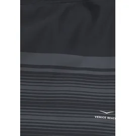 VENICE BEACH Boxer-Badehose schwarz|grau M