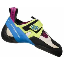 La Sportiva Skwama Kletterschuhe - Apple Green / Cobalt Blue - EU 33