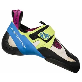La Sportiva Skwama Kletterschuhe - Apple Green / Cobalt Blue - EU 33