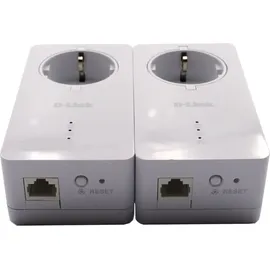 D-Link PowerLine AV2 DHP-P601AV 1000 Gigabit Passthrough Kit 1000Mbps (2 Adapter)