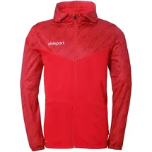Uhlsport Progressive 28 Multi Kapuzenjacke Kinder rot 164