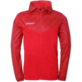 Uhlsport Progressive 28 Multi Kapuzenjacke Kinder rot 164