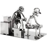 Brubaker Schraubenmännchen Tätowierer - Handarbeit Eisenfigur Metallmännchen - Metallfigur