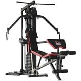 Multifunktion Kraftstation Multistation Home Gym Hantelbank mit 85 kg Gewichten