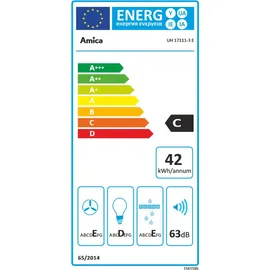 Amica UH 17111-3 E Unterhaube 60 cm