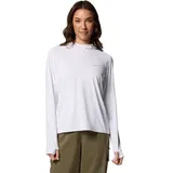 Columbia skien valley women langarmshirt weis - L