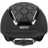 UVEX Exxeed Jewel Reithelm - black - S-M (56-58)
