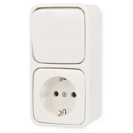 Busch-Jaeger Schuko-Steckdose alpinweiß