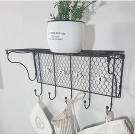 Ambiente Haus Wandregal onesize Antikbraun
