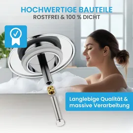 Bächlein Universal Badewannenstöpsel Ablaufgarnitur
