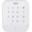 ABUS Funk-Tastatur Smartvest zur De- und Aktivierung der Funk-Alarmanlage | Code oder RFID Chip | Touchpad mit Beleuchtung | weiß | 77444