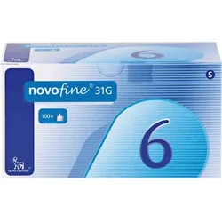 NOVOFINE Nadeln 0,25x6 mm 100 St.