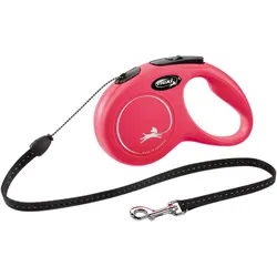 flexi Seil-Leine New Classic rot S 5 m Hundezubehör