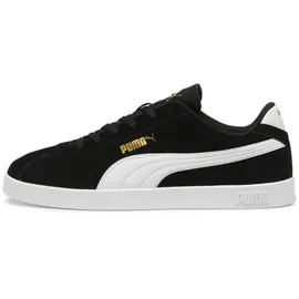 Puma Club II Sneaker 01 black/white/gold 46