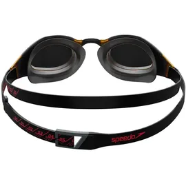 Speedo Fastskin Hyper Elite Schwimmbrille schwarz/gold Einheitsgröße