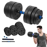 rebel electro Verstellbare Hantel 20 kg schwarz
