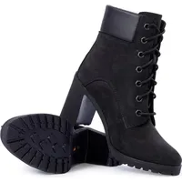 TIMBERLAND - Damen Nubuk 6 Zoll Allington Stiefel - Nummer 40 - Schwarz - 40