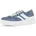Sneaker low blau Schuhe Sneaker