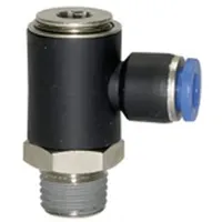 Riegler L-Steckverschraubung »Blaue Serie«, drehbar, R 1/2 a., L=34,7mm