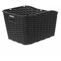 Basil Weave WP Hinterradkorb schwarz