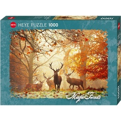 HEYE Puzzle Stags, 1000 Puzzleteile, Made in Germany bunt
