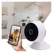 casativo Full-HD IP-Überwachungskamera Schwarz