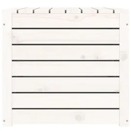 vidaXL Gartenbox Weiß 101x50,5x46,5 cm Massivholz Kiefer