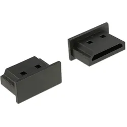 Staubschutz für HDMI A Buchse ohne Griff 10 Stück schwarz