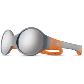 Julbo Loop L Kinder-Sonnenbrille Vollrand Rund Kunststoff-Gestell, grau